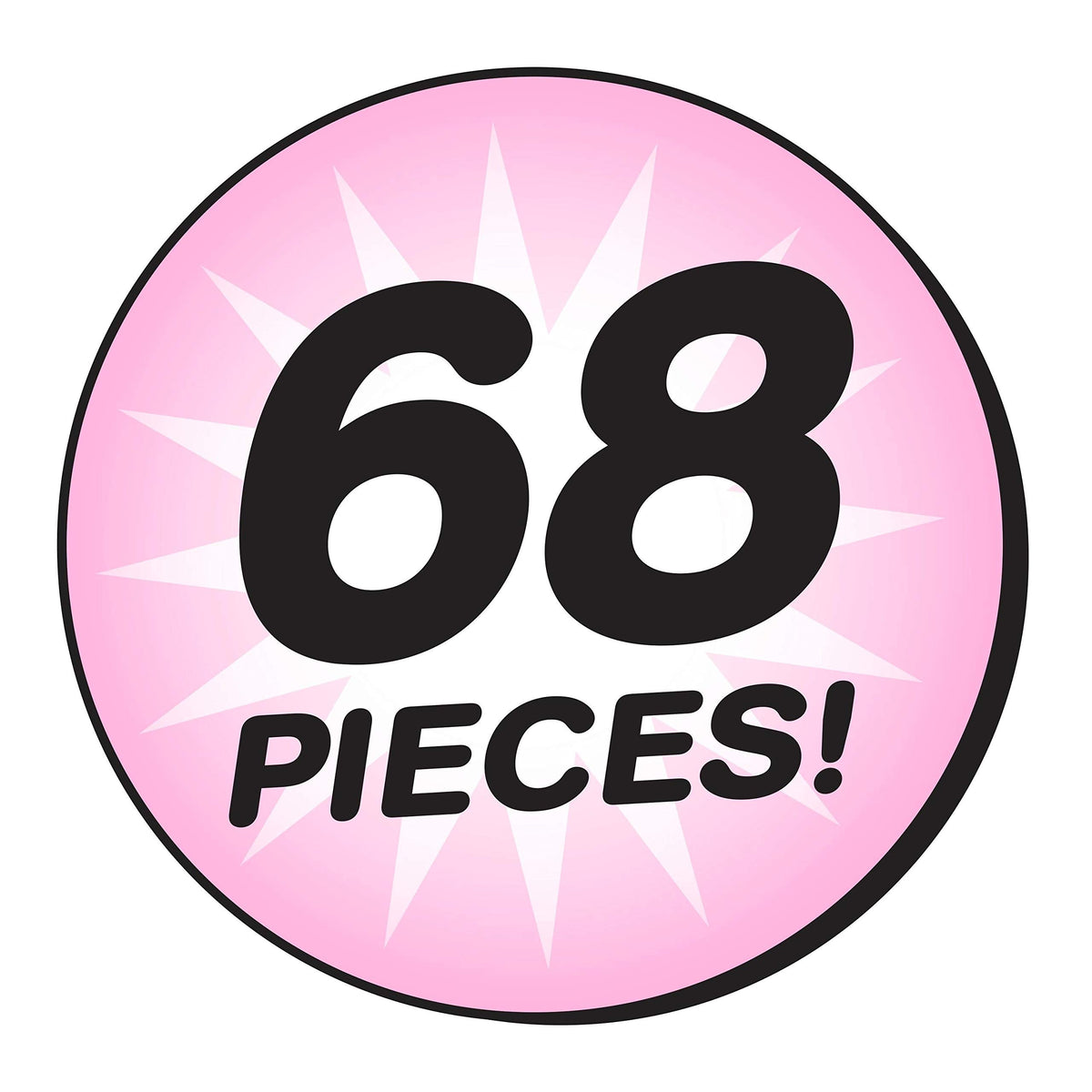 Just Play Shrinky Dinks 68-Piece Jewelry Kit – Beads, Earrings & Barrettes