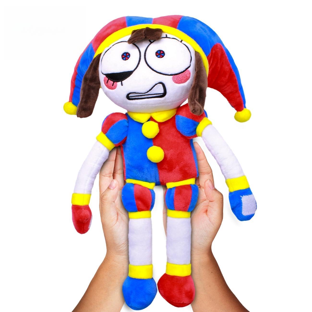 Just Toys LLC The Amazing Digital Circus Pomni Plush – 10-inch Officially Licensed