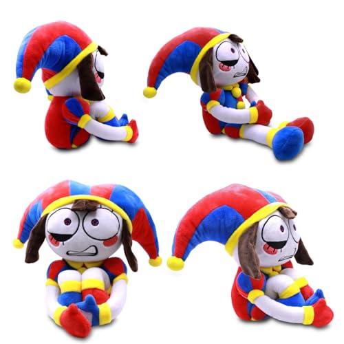 Just Toys LLC The Amazing Digital Circus Pomni Plush – 10-inch Officially Licensed