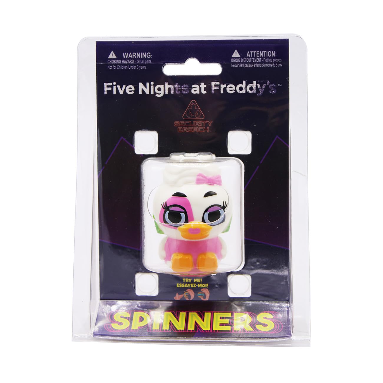 Five Nights at Freddy’s Security Breach Chica Spinner | Official Licensed Fidget Toy | Just Toys LLC