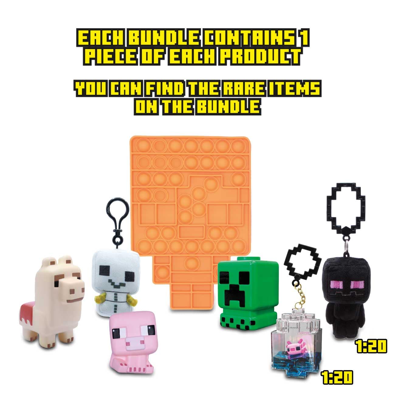 Just Toys LLC Minecraft Ultimate Surprise Bundle (Creeper) – Collectible Figures