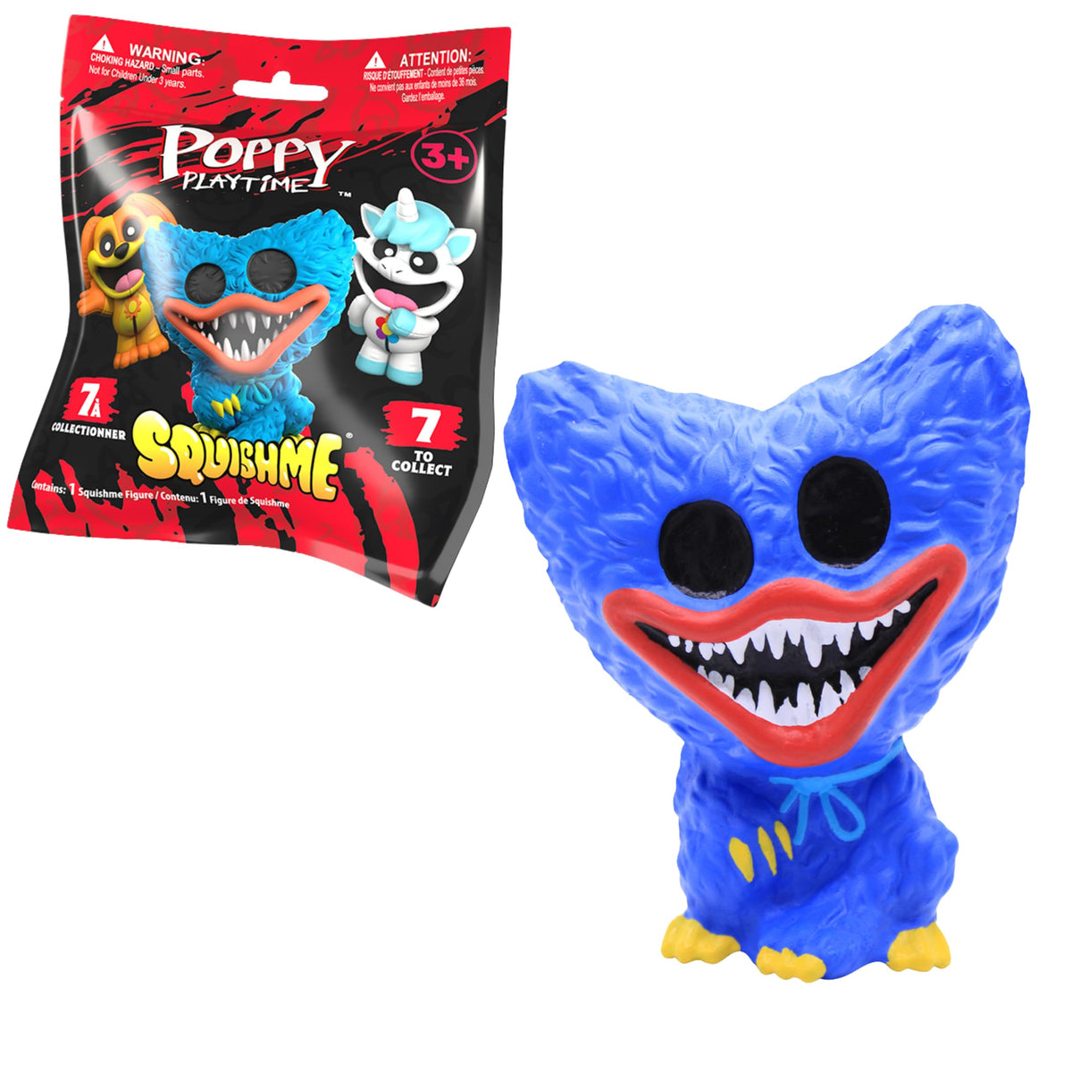 Just Toys LLC | Poppy Playtime SquishMe Mystery Series – 3.5” Scented Foam Collectibles (Blind Bag) – 6 to Collect
