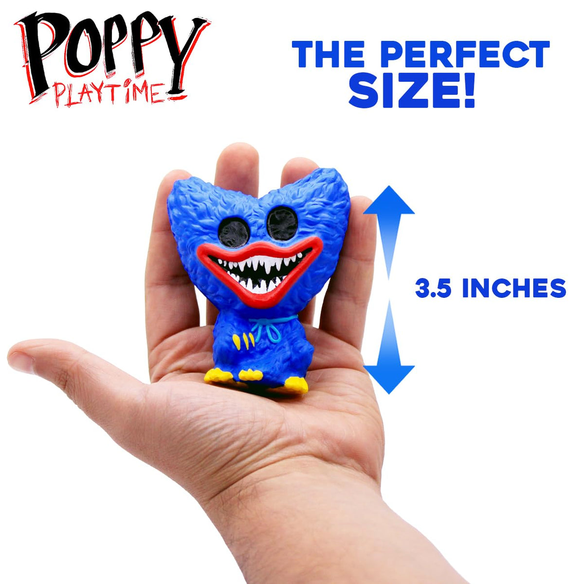 Just Toys LLC | Poppy Playtime SquishMe Mystery Series – 3.5” Scented Foam Collectibles (Blind Bag) – 6 to Collect