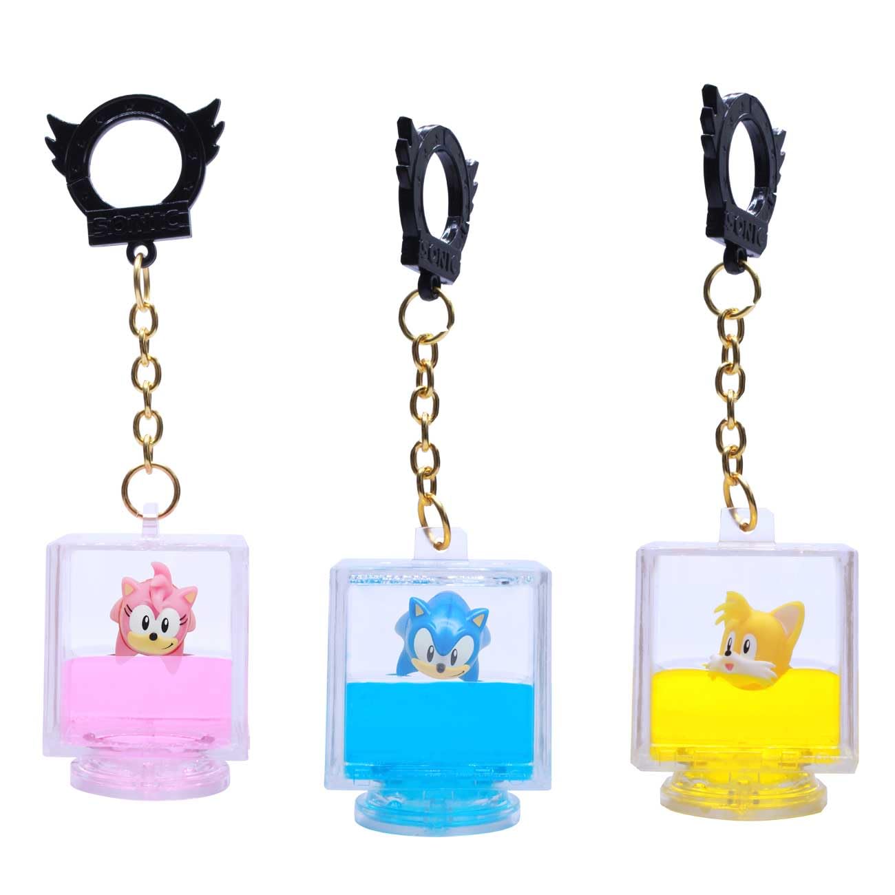 Just Toys LLC Sonic The Hedgehog Backpack Hangers – Charms Series 1