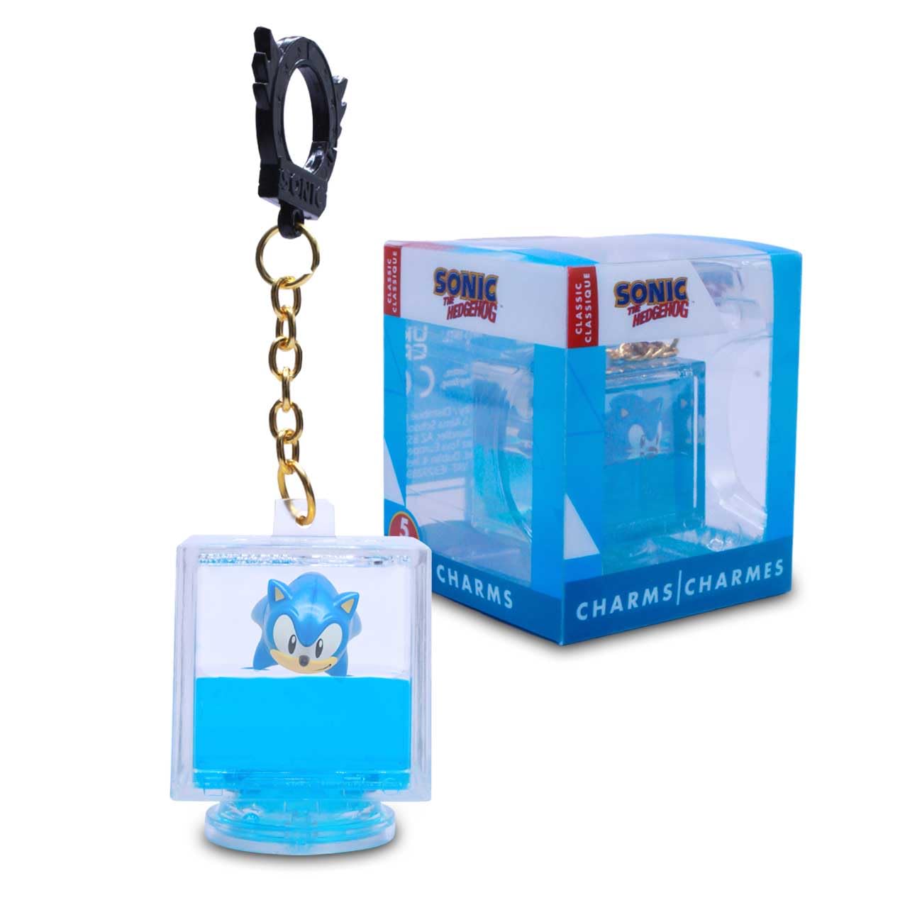 Just Toys LLC Sonic The Hedgehog Backpack Hangers – Charms Series 1