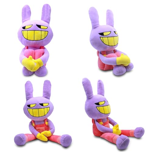 Just Toys LLC | The Amazing Digital Circus – 10" Jax Plush Toy – Officially Licensed, Ultra-Soft & Collectible