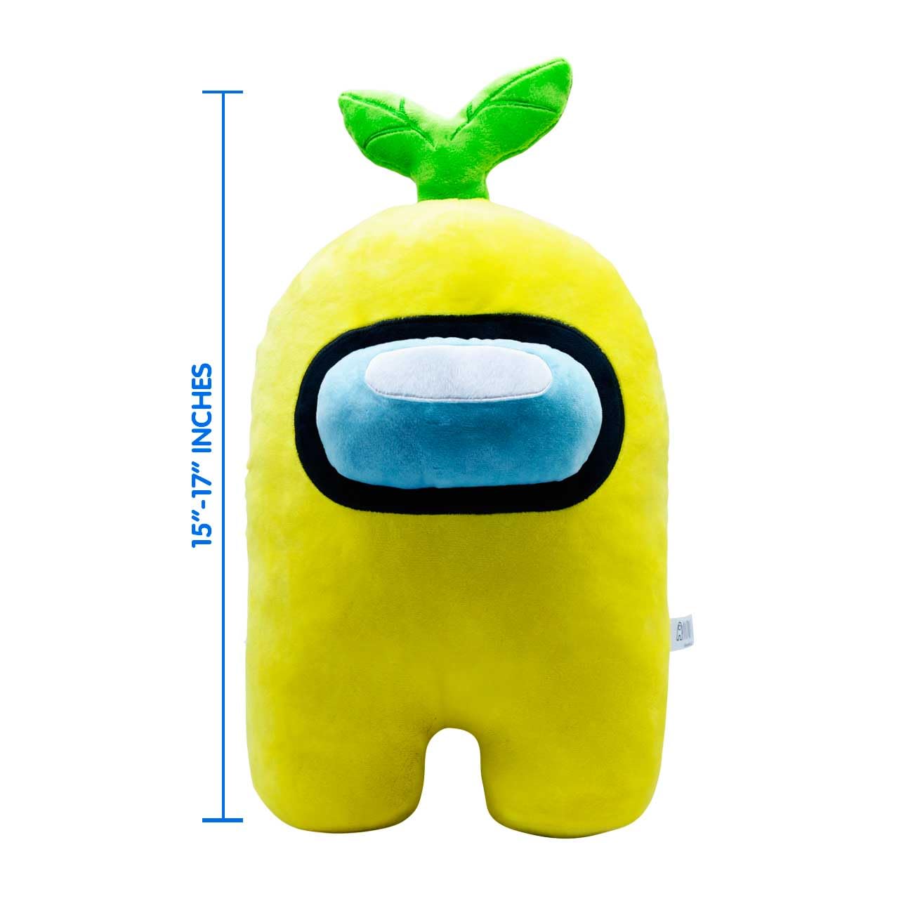 Among Us Mega 12-inch Plush Yellow Sprout – Officially Licensed by Just Toys LLC