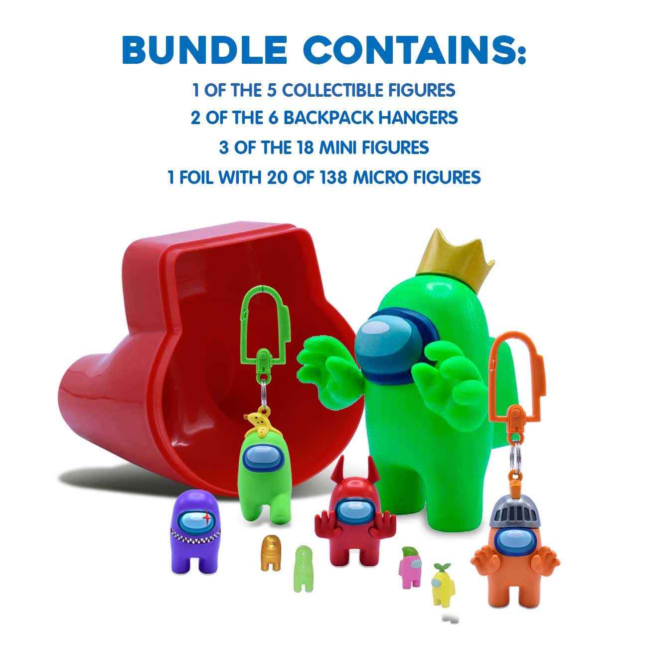 Just Toys LLC Among Us Ultimate Surprise Bundle – 25+ Collectibles