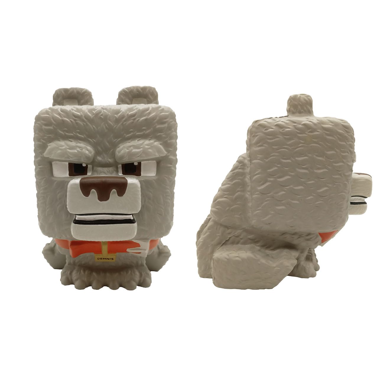 Minecraft Mighty Mega Squishme Dennis The Wolf 12-Inch Slow-Rise Squishy Toy | Just Toys LLC Official Merchandise