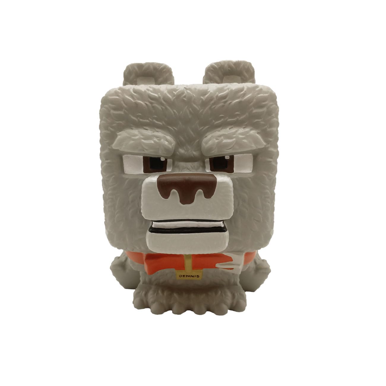Minecraft Mighty Mega Squishme Dennis The Wolf 12-Inch Slow-Rise Squishy Toy | Just Toys LLC Official Merchandise