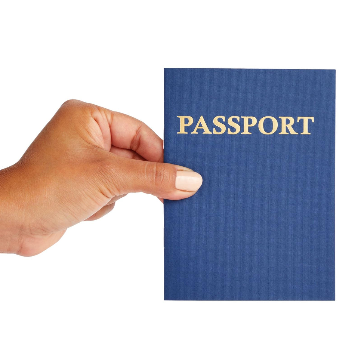 Juvale Kids Passport Book — 24-Pack, Blue Soft Cover, 4.1x5.6 in