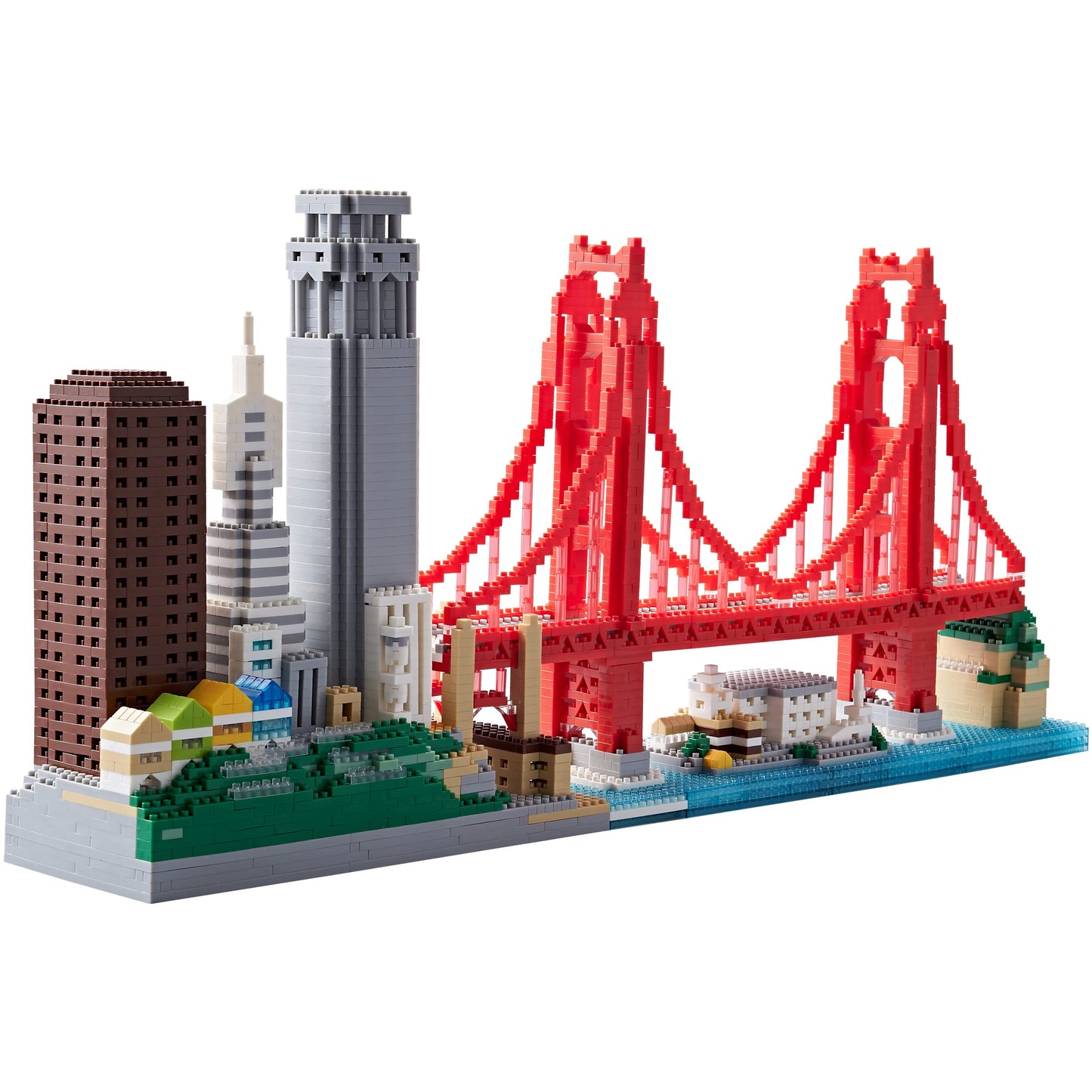 JXRLMB Micro Building Blocks Set for Adults – San Francisco Skyline 3574 PCS
