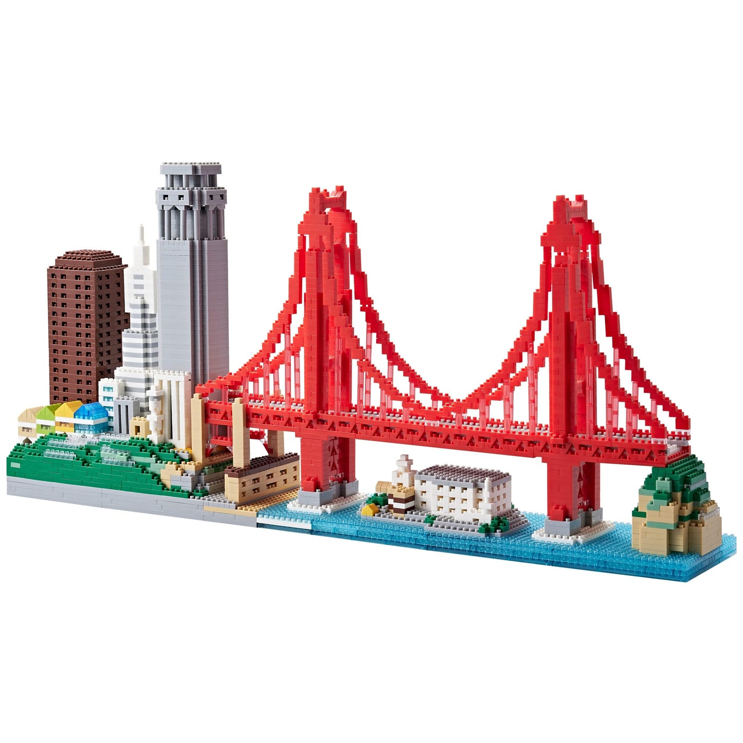 JXRLMB Micro Building Blocks Set for Adults – San Francisco Skyline 3574 PCS