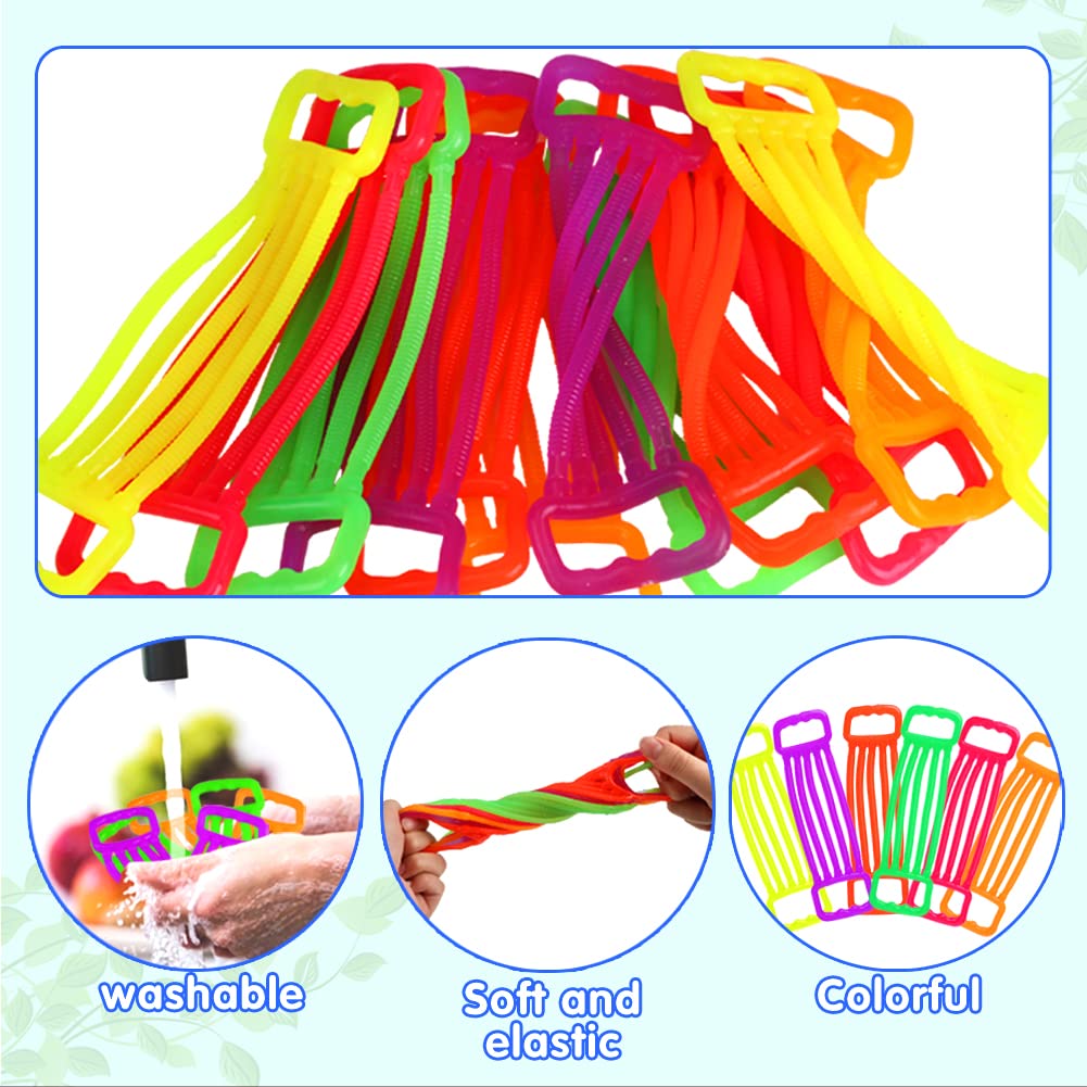 JYXT 12 Pack Stretchy Strings Fidget Toys — Calming Sensory Fidgets for All Ages