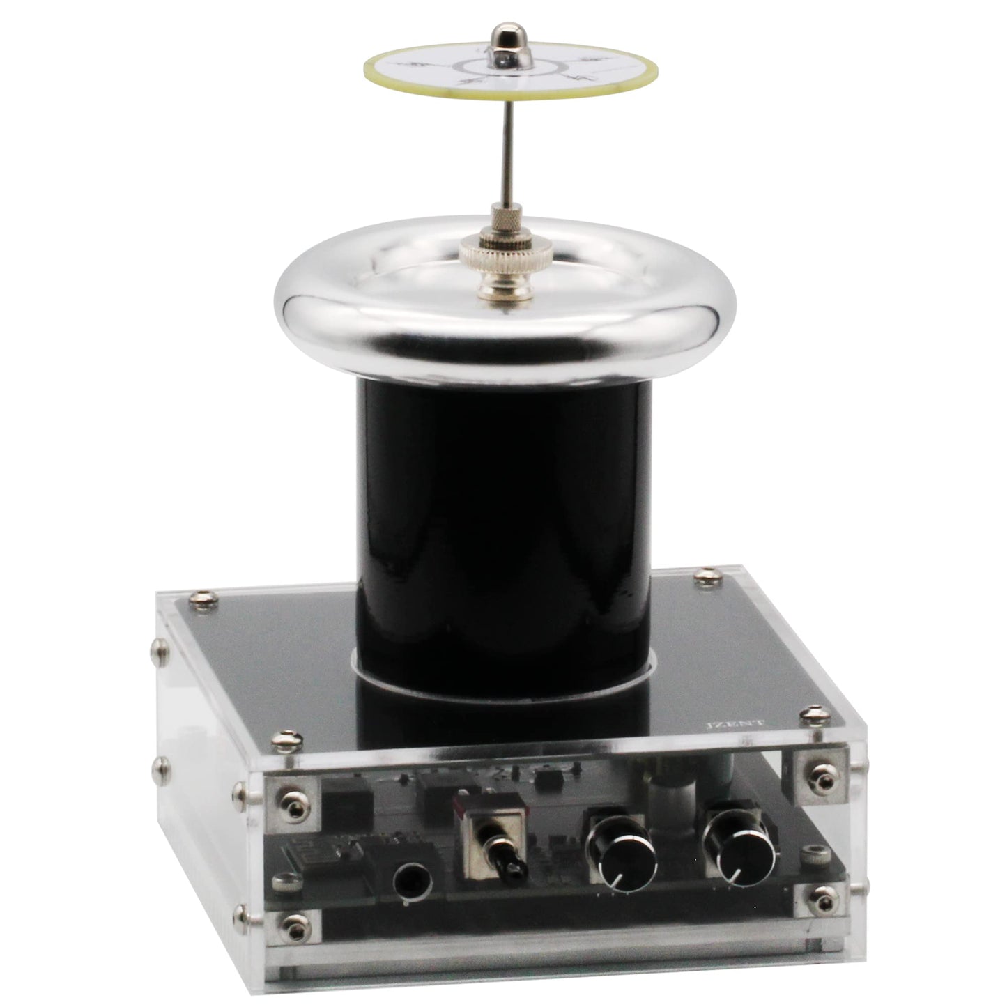 JZENT Bluetooth Music Tesla Coil SSTC JE-28 – Desktop Arc Speaker & Teaching Toy