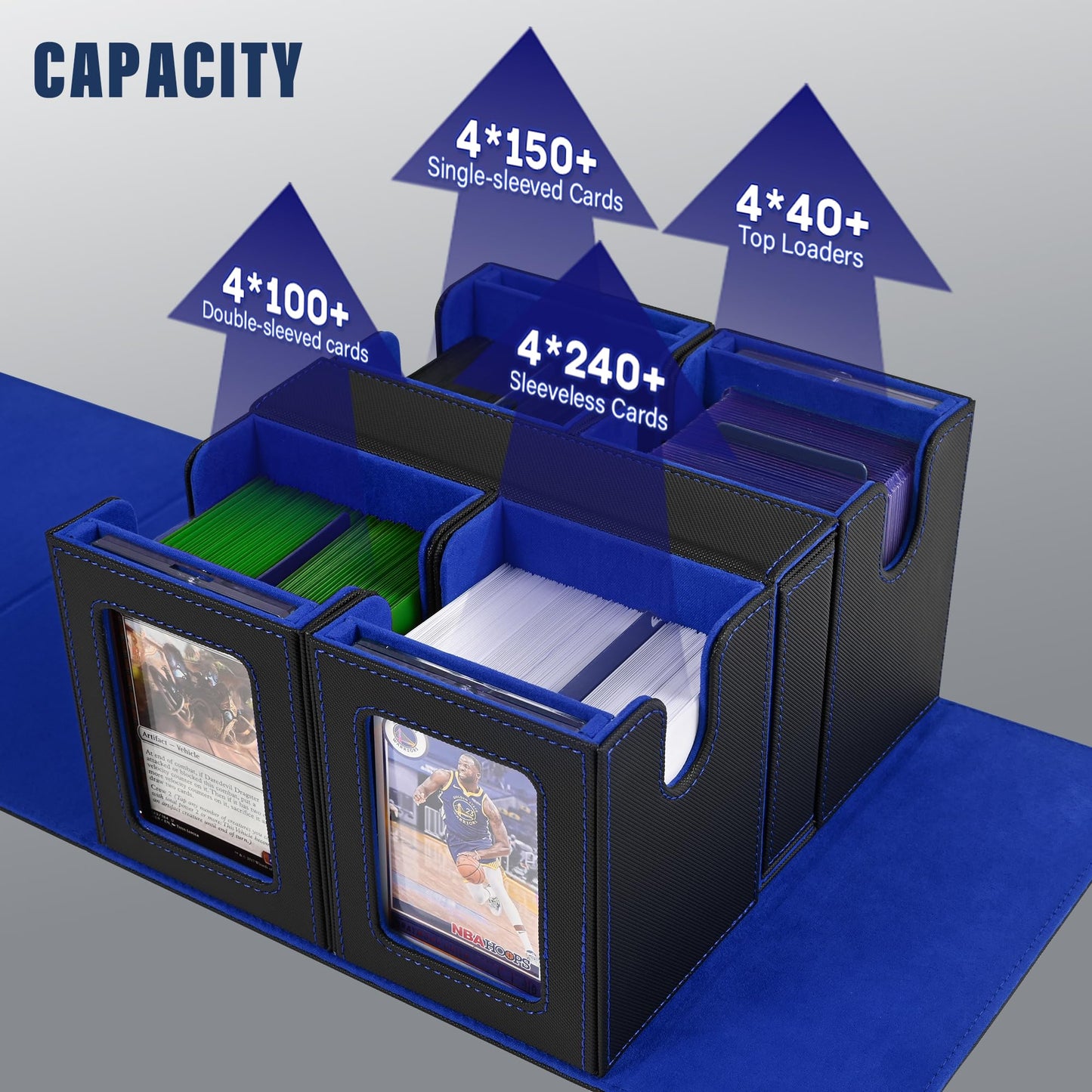 Kabinka 5-in-1 Commander Deck Box with Display | 400+ Card Capacity