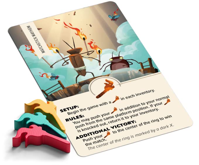 Kabuto Sumo Total Mayhem Expansion – 2–4 Players, 20 Min Play Time | BOARD GAME TABLES.COM