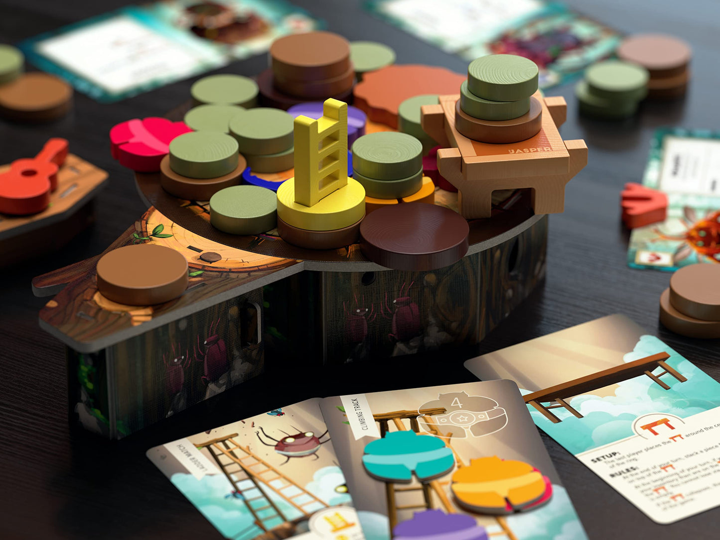 Kabuto Sumo Total Mayhem Expansion – 2–4 Players, 20 Min Play Time | BOARD GAME TABLES.COM