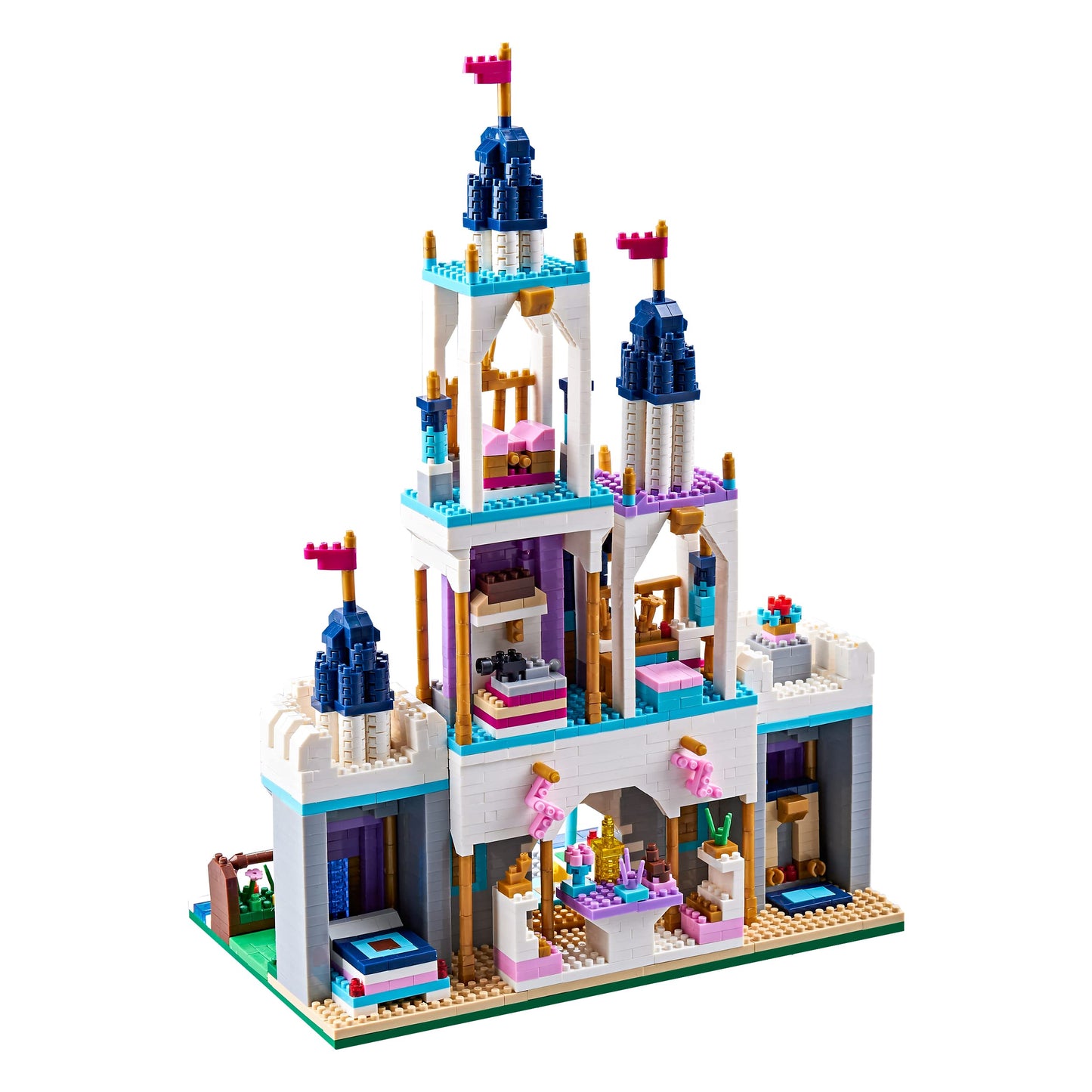 Kadablk Architecture Micro Blocks – Dream Castle Set (2800+ pcs) for Adults & Teens