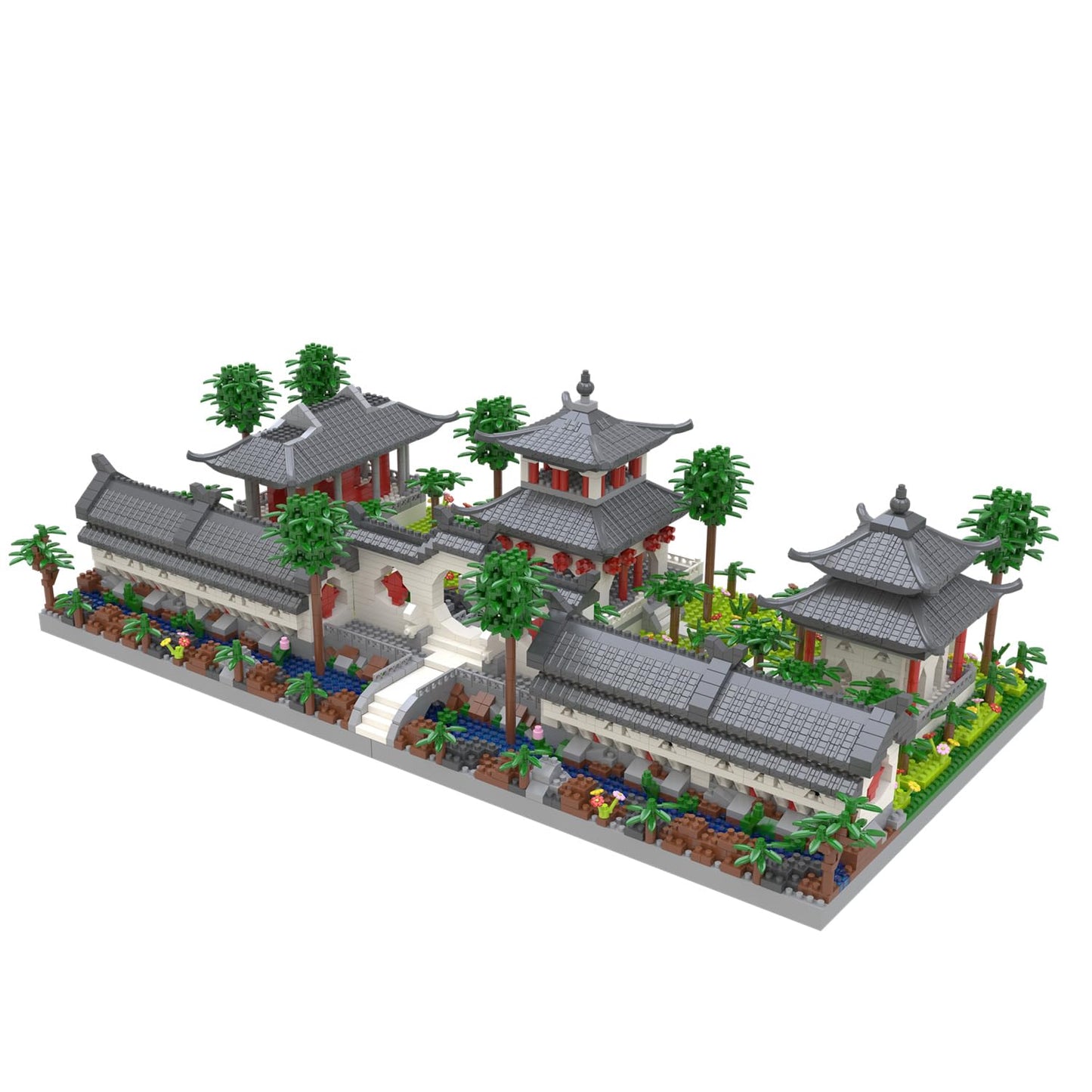 Kadablk Architecture Suzhou Garden Micro Block Set – Front Courtyard, 4222 PCS