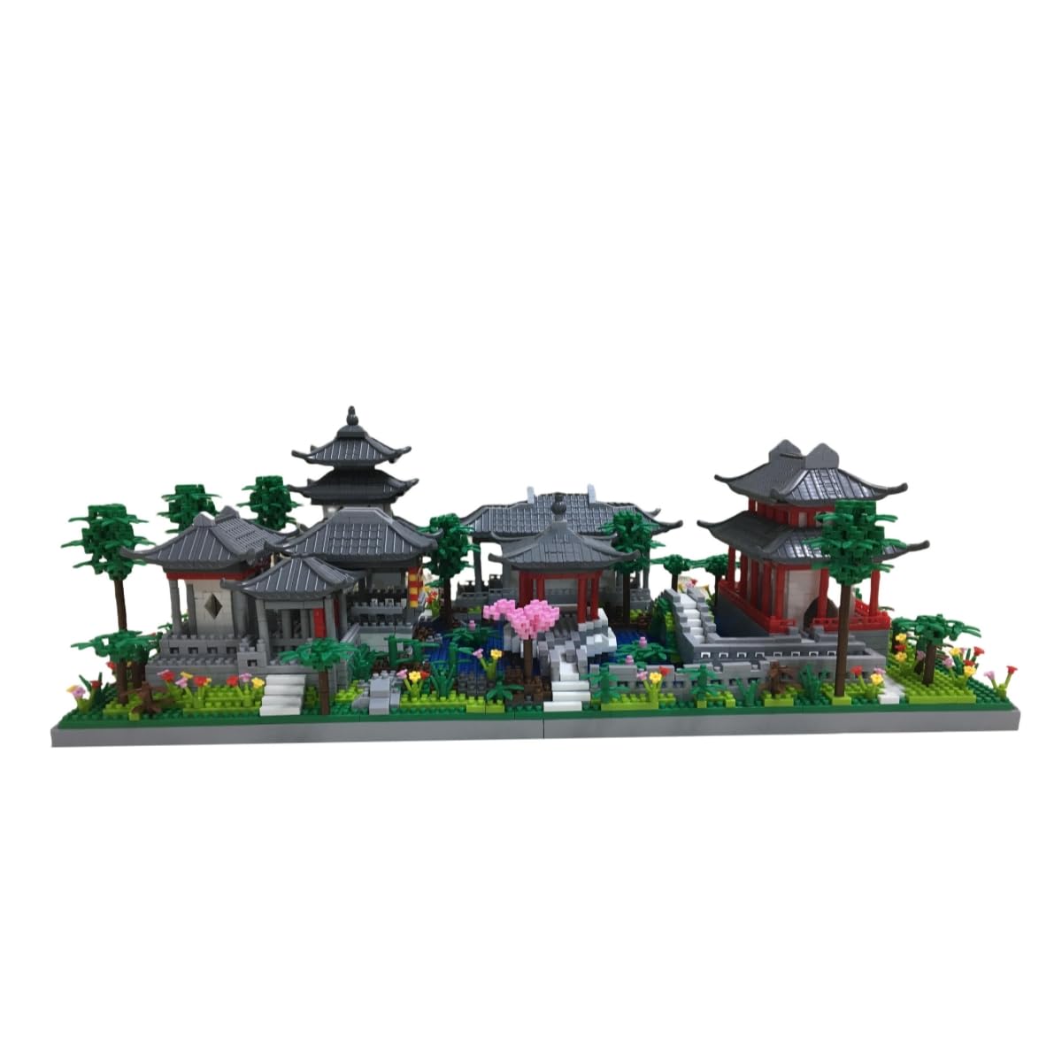 Kadablk Architecture Suzhou Garden Center Courtyard Micro Block Set – 3888 PCS