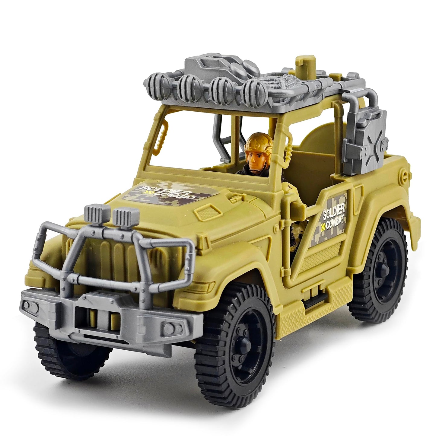 KAIM Army Toys for Boys 3-7 | Military Playset with Lights & Sounds