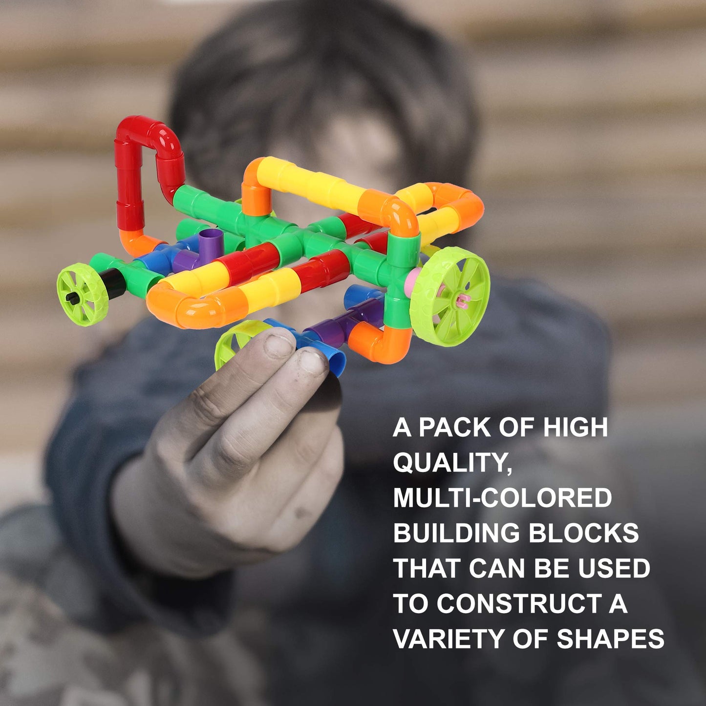 KAKATIMES STEM Building Blocks Toy for Kids – Educational Construction Kit for Ages 3-8