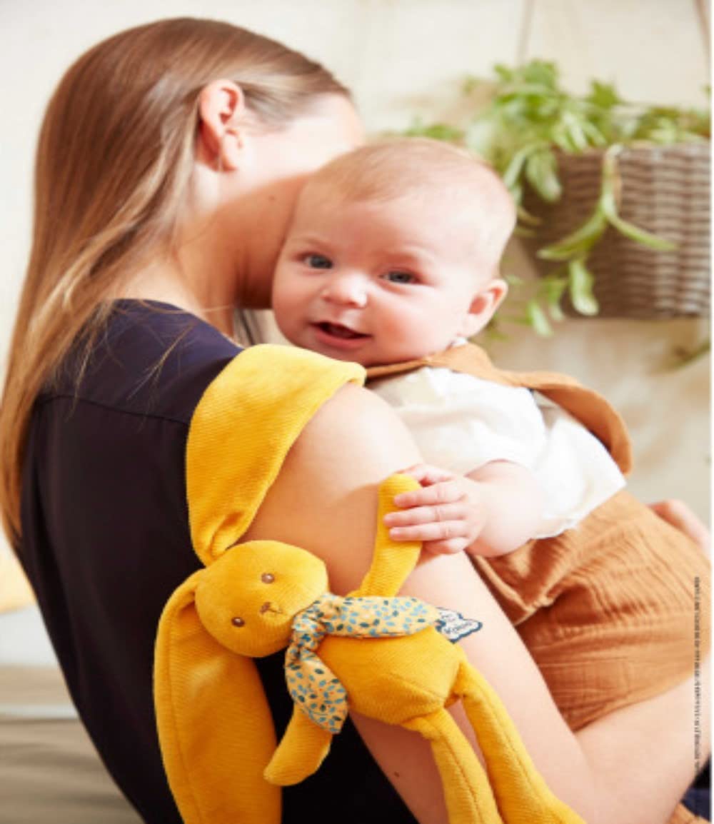 Kaloo Lapinoo: My First Friend Corduroy Rabbit (10in) – Machine Washable Baby Plush, Heirloom-Quality