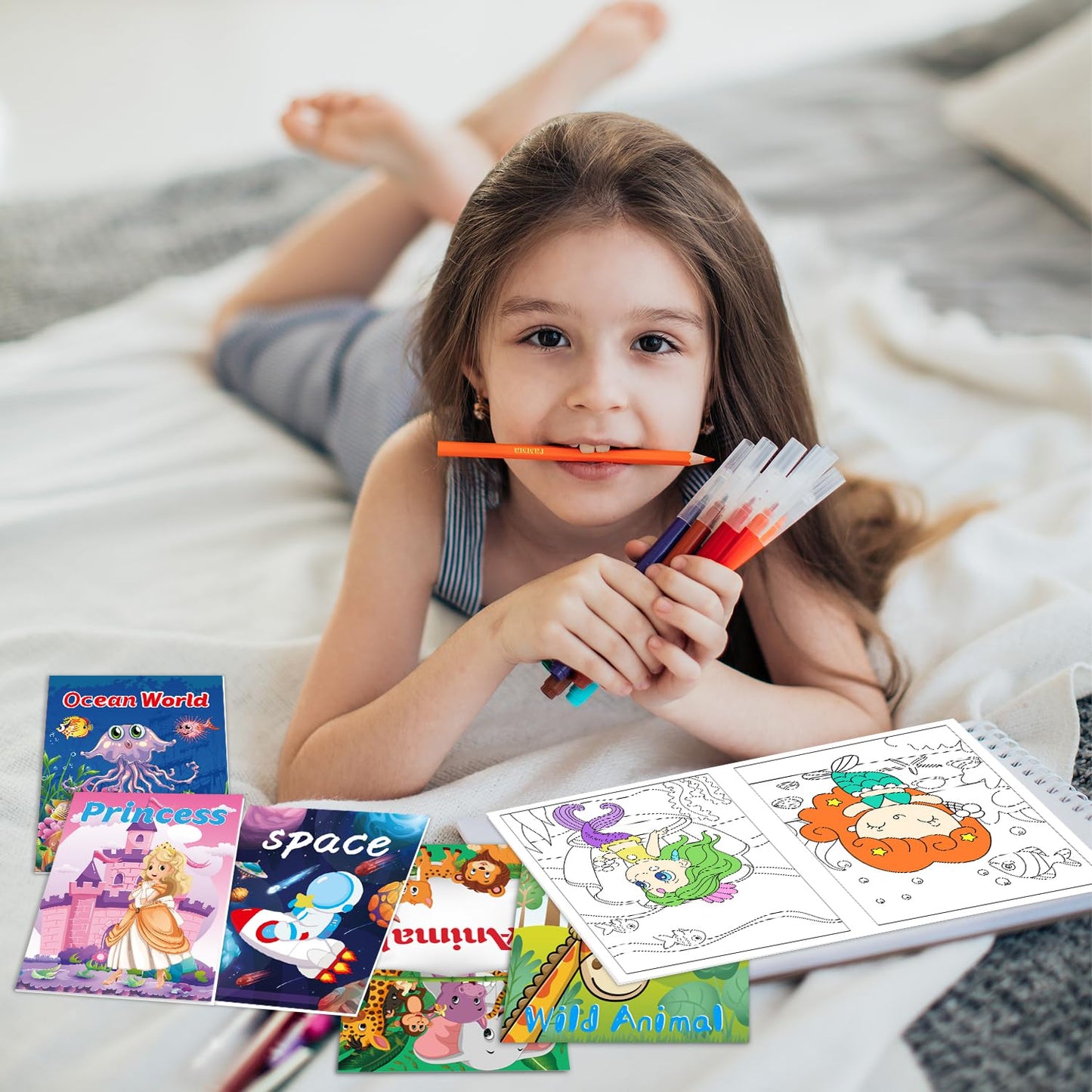 Kalysky 20-Pack Coloring Books for Kids (Ages 4-8) – Mini Party Favors, 7 x 5.1 in