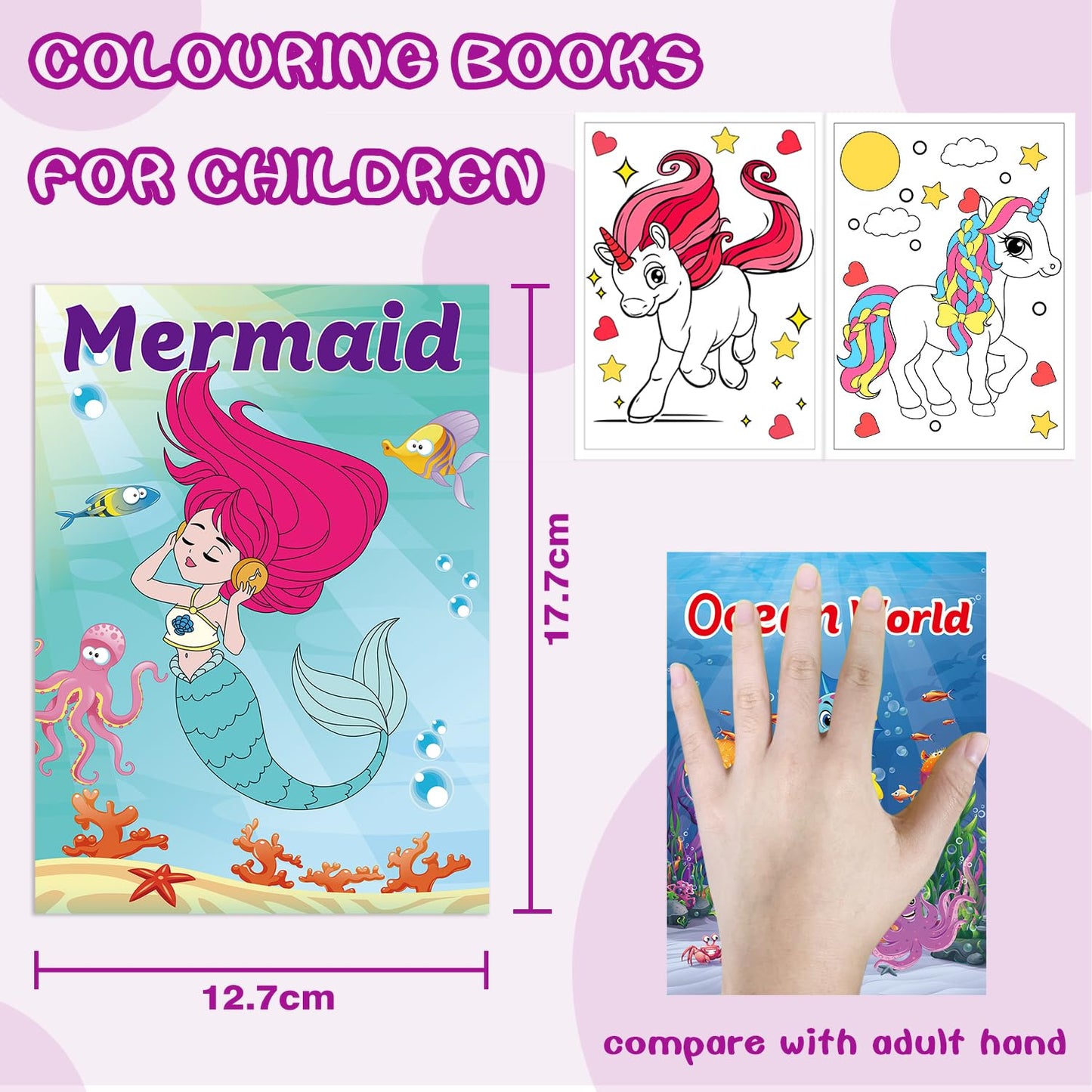 Kalysky 20-Pack Coloring Books for Kids (Ages 4-8) – Mini Party Favors, 7 x 5.1 in