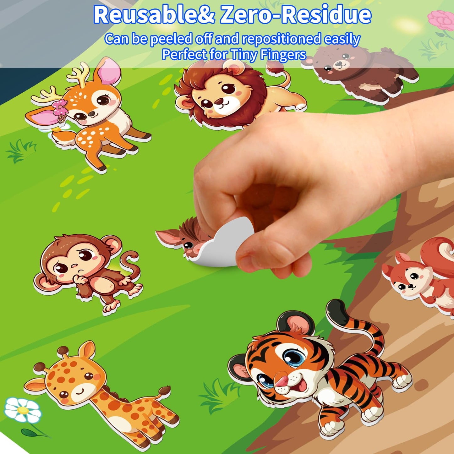 Kalysky 12-Set Reusable Puffy Sticker Books for Toddlers 2-4 | 3D Sticker Activity Books | Travel-Friendly Party Favors