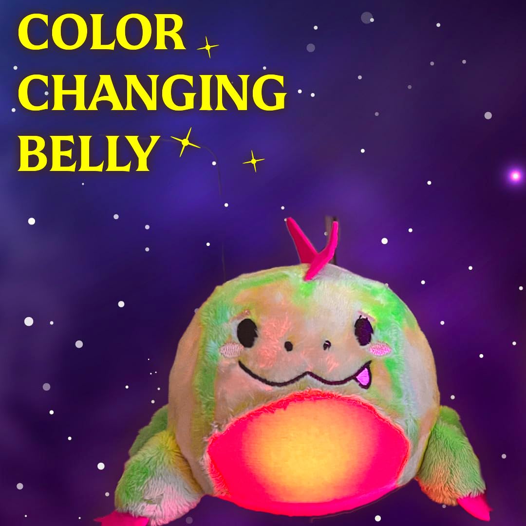 Kamhi World Talking Predicto Dino Fortune Teller — Color-Changing LED Belly & 40+ Dino-Voiced Answers