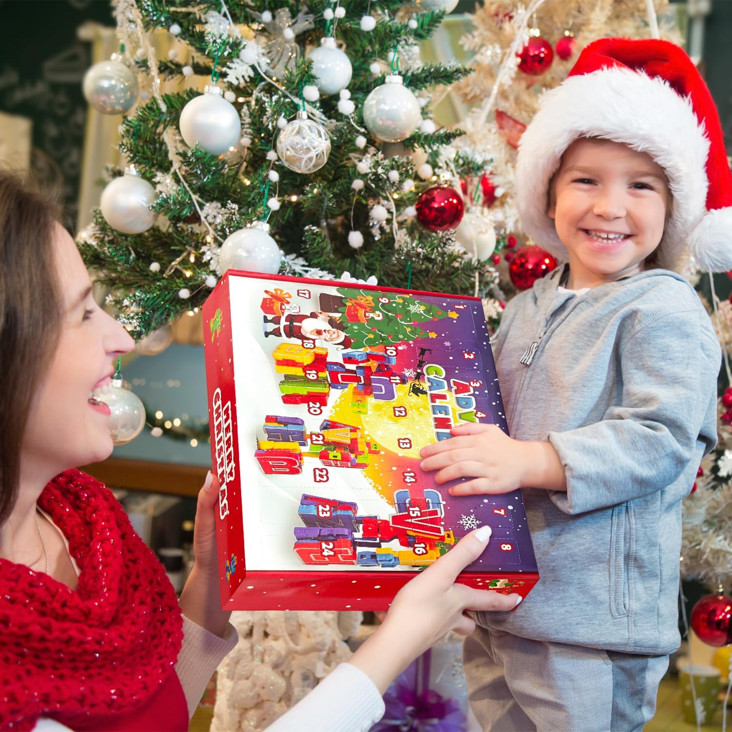 Kannove Alphabots: Alphabet Robots for Toddlers — Advent Calendar, Transformable Letters, and STEM Learning Toy