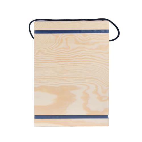 KAPLA Wooden Construction Set - 280 Marine Pine Planks in Chest with Art Book | Ages 3+ | Eco-Friendly