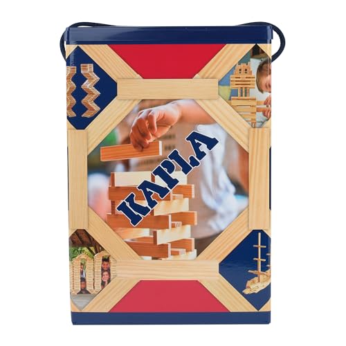 KAPLA Wooden Construction Kit 200 Bricks | Open-Ended Building Toy