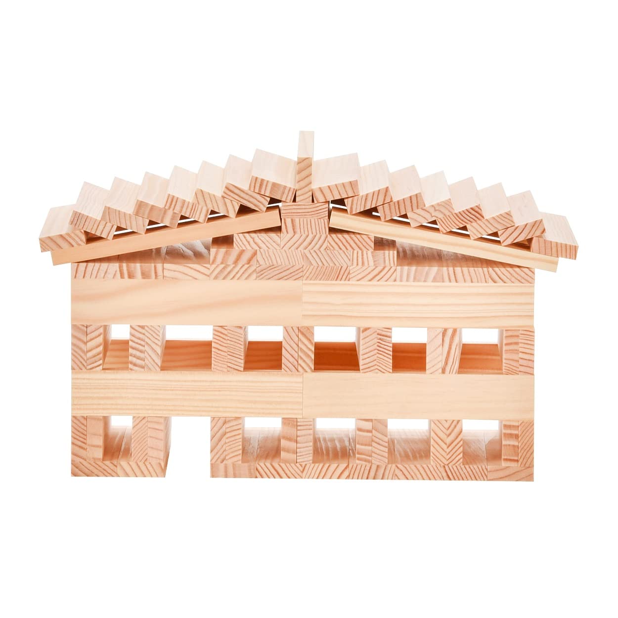 KAPLA Wooden Construction Set – 100 Building Planks | Classic Educational Blocks