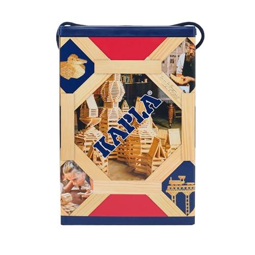 KAPLA Wooden Construction Kit 200 Bricks | Open-Ended Building Toy