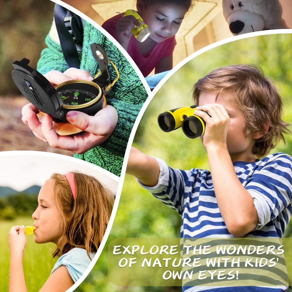 Kaqinu 24-Piece Kids Explorer Kit & Bug Catcher – Outdoor Adventure Set for Boys & Girls