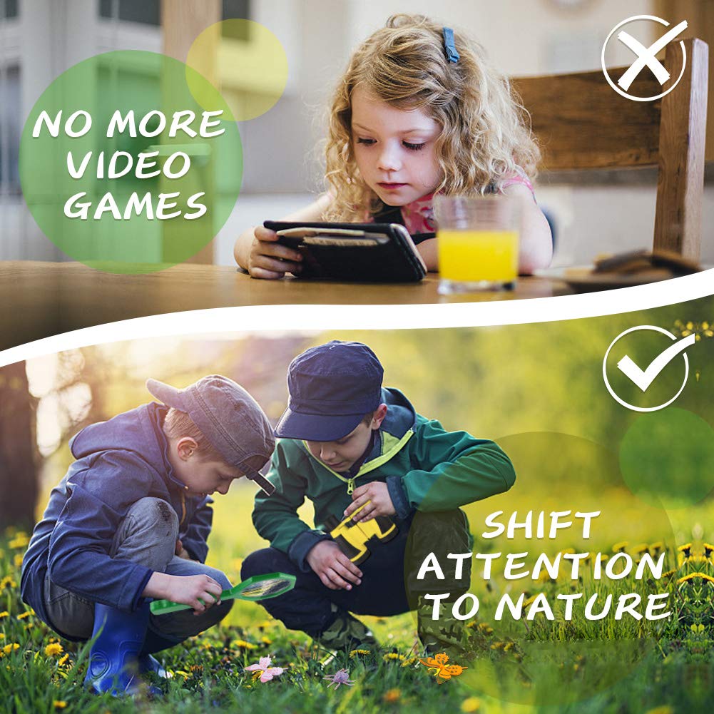 Kaqinu 24-Piece Kids Explorer Kit & Bug Catcher – Outdoor Adventure Set for Boys & Girls