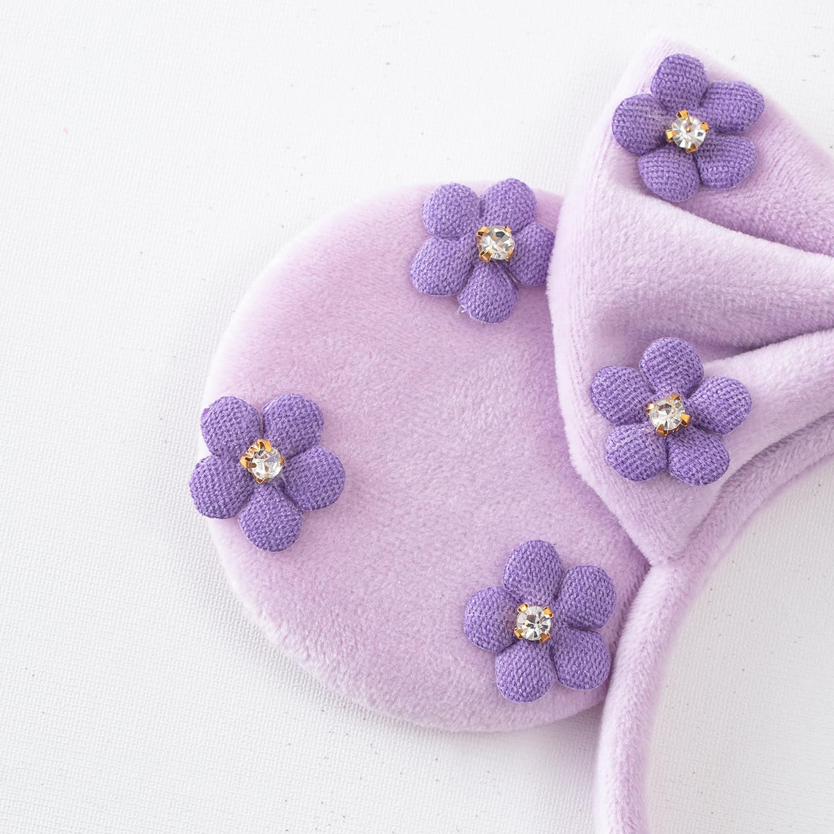 KARETT Mouse Ears Headband – Sparkle Glitter Party Accessory