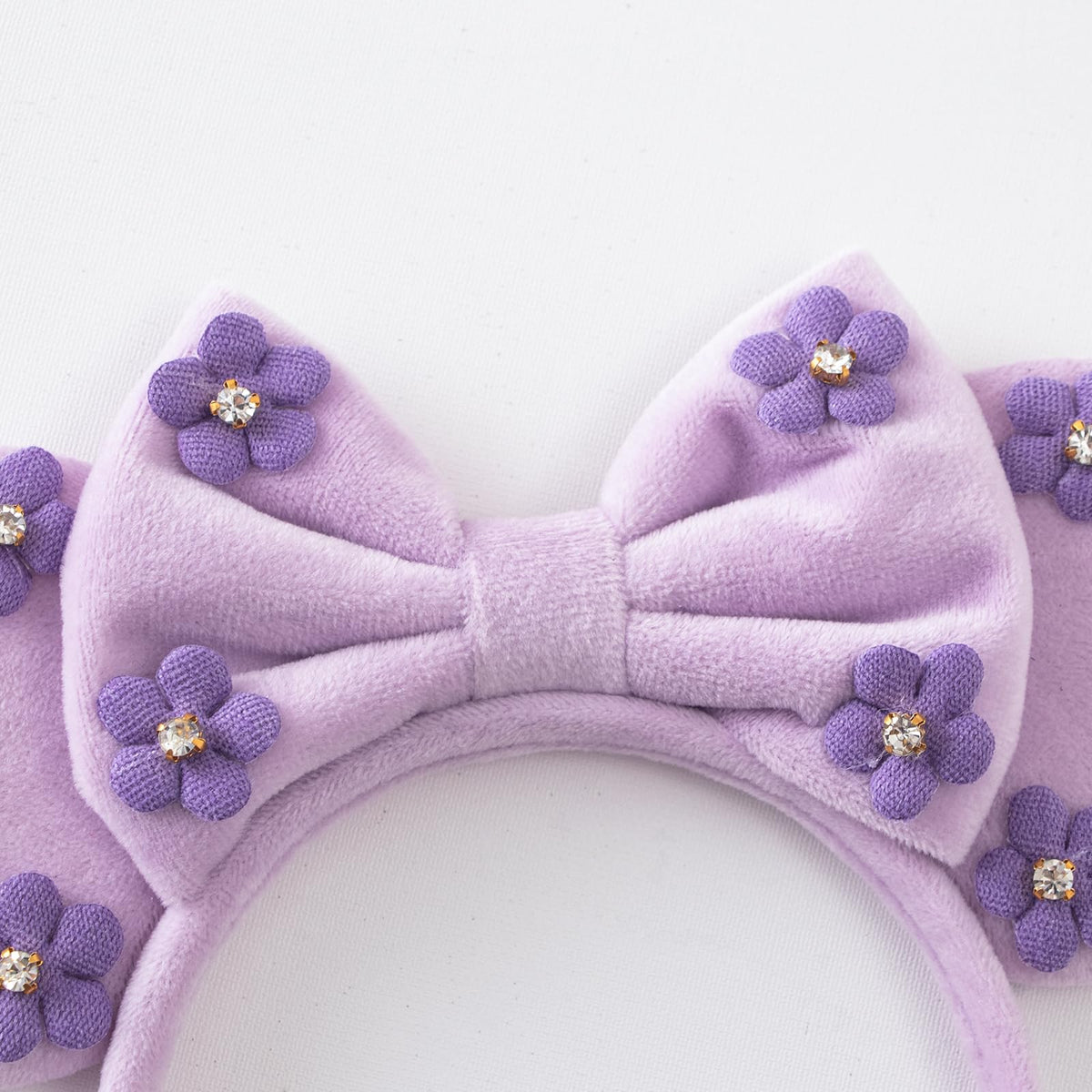 KARETT Mouse Ears Headband – Sparkle Glitter Party Accessory