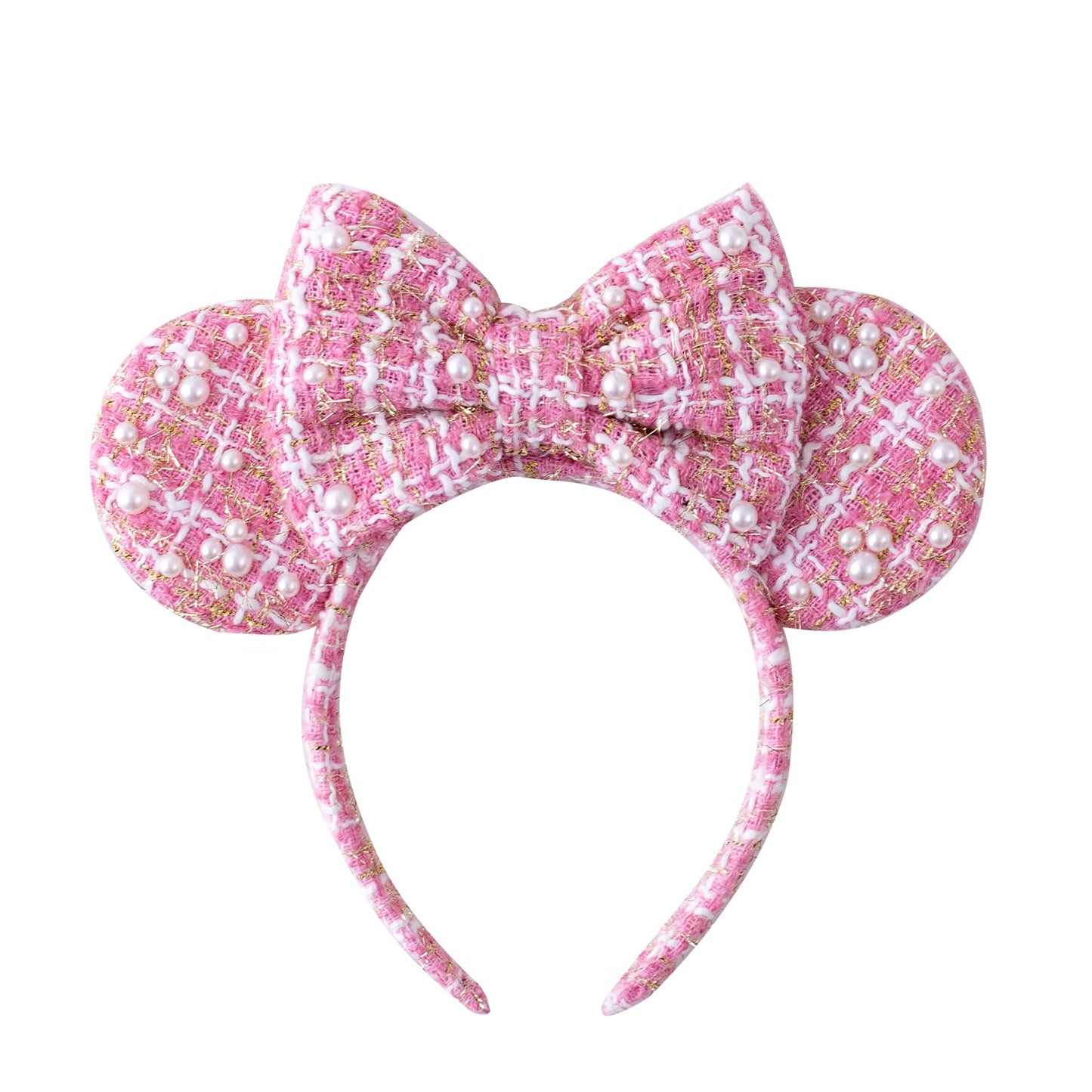 KARETT Mouse Ears Headbands for Girls & Women – Party Costume Accessory