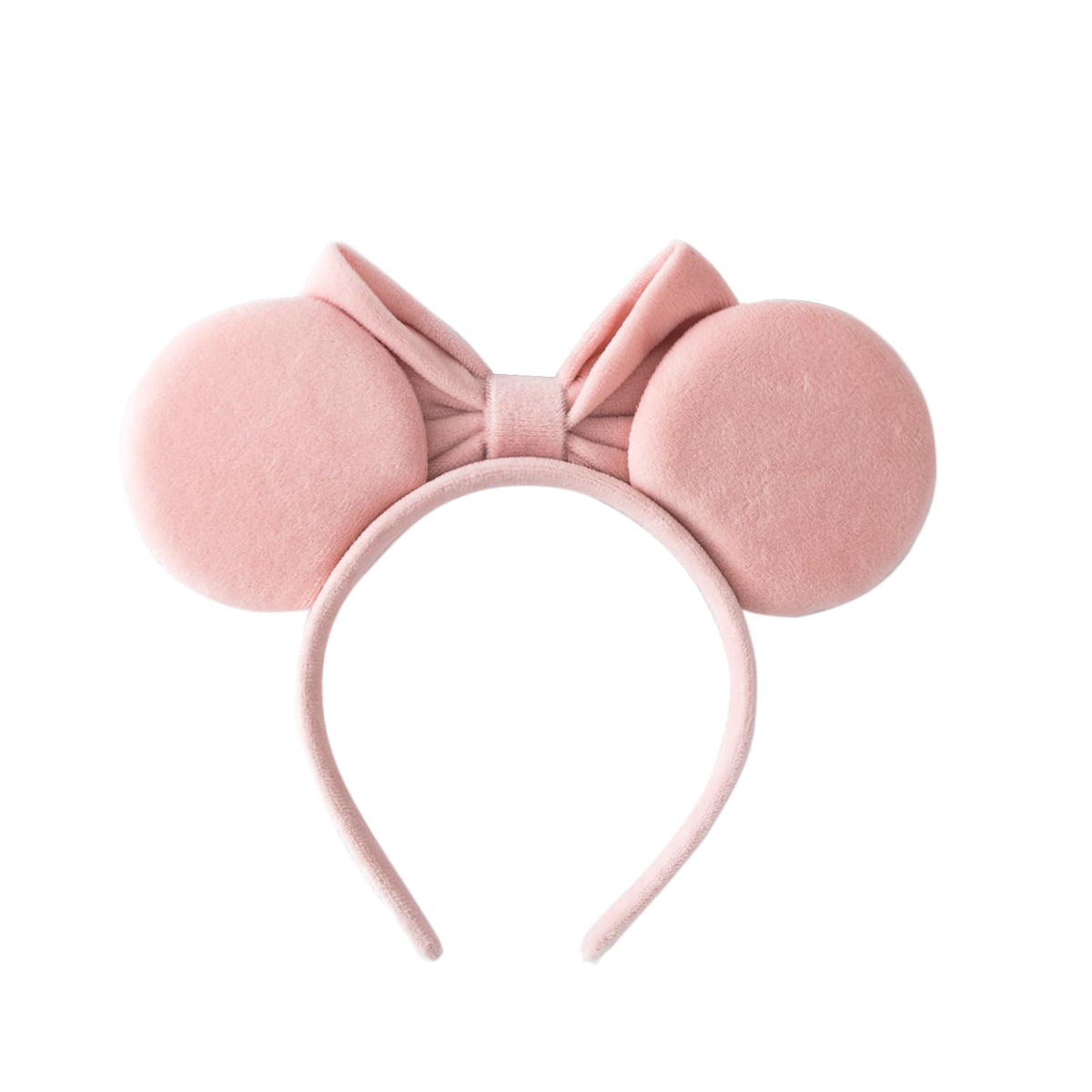KARETT Pearl Mouse Ears Headband – Glitter Bow for Party and Cosplay