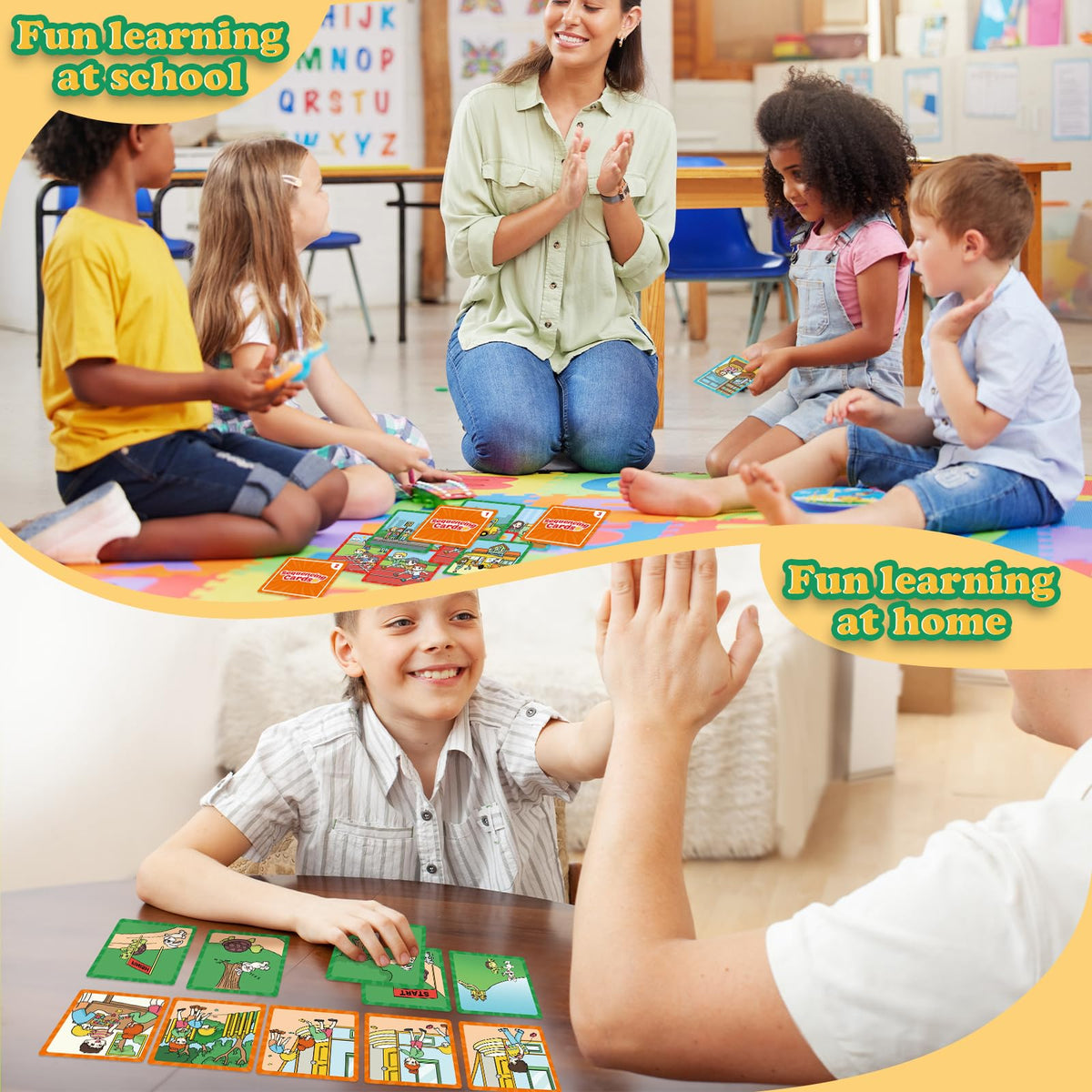 KASFALCI Sequencing Cards – Storytelling & Speech Therapy Tools for Kids