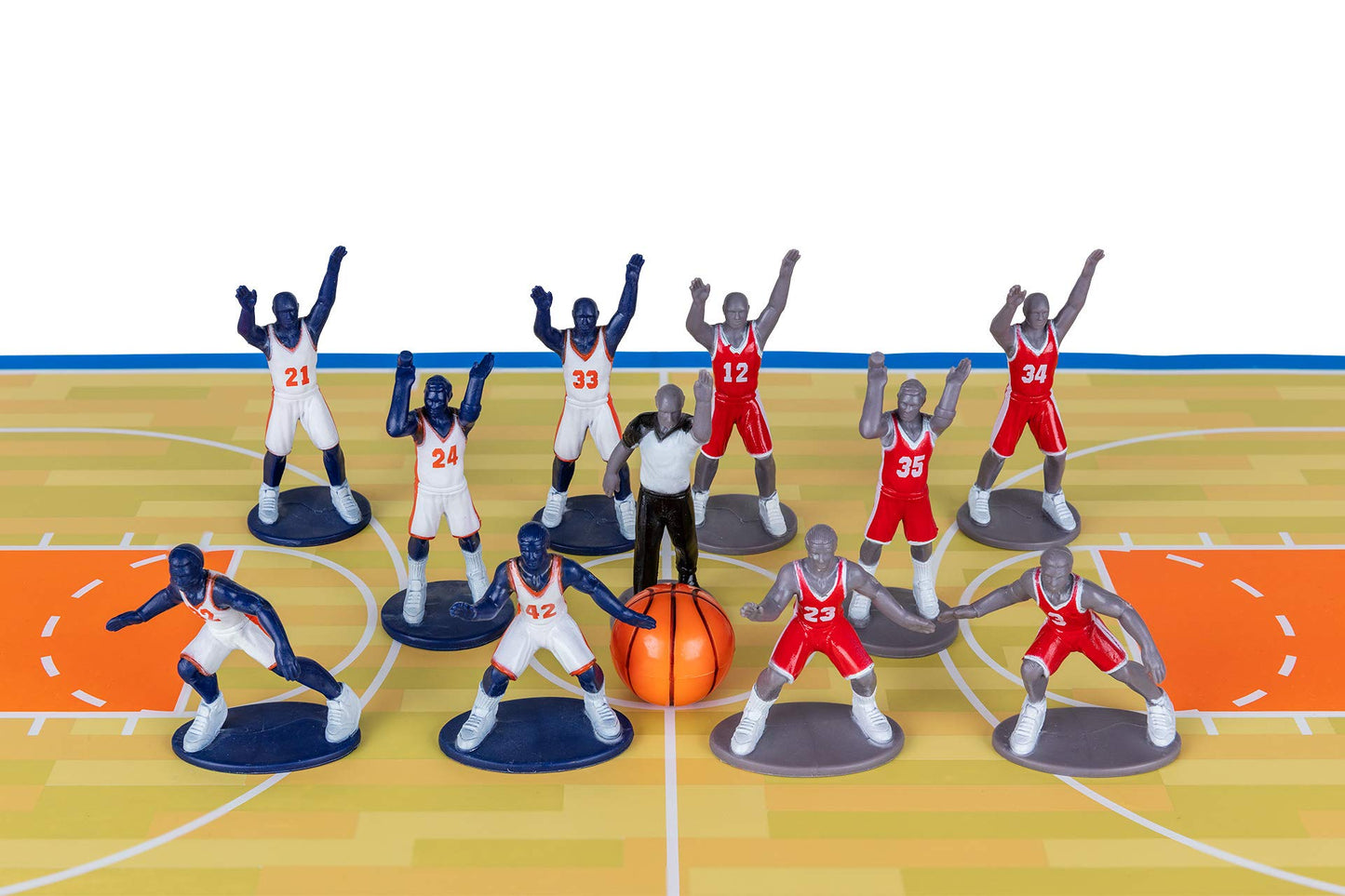 Kaskey Kids Basketball Guys: Red vs Blue 21-Piece Set | Ages 3+