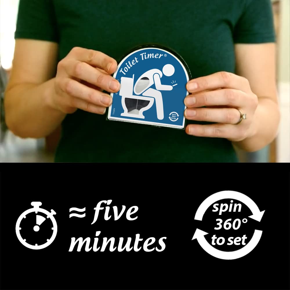 Katamco Toilet Timer (Office) – Shark Tank Gift for Him | Funny Bathroom Timer