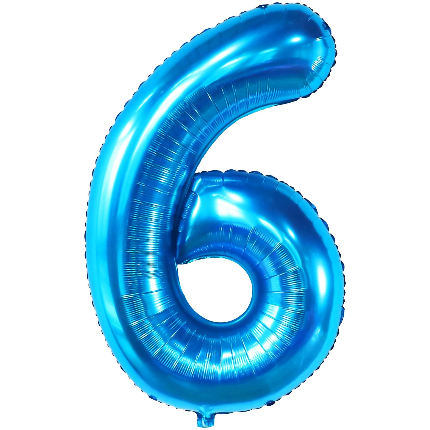 KatchOn Giant Blue 40-Inch Number 6 Balloon | 6th Birthday & Anniversary Decor