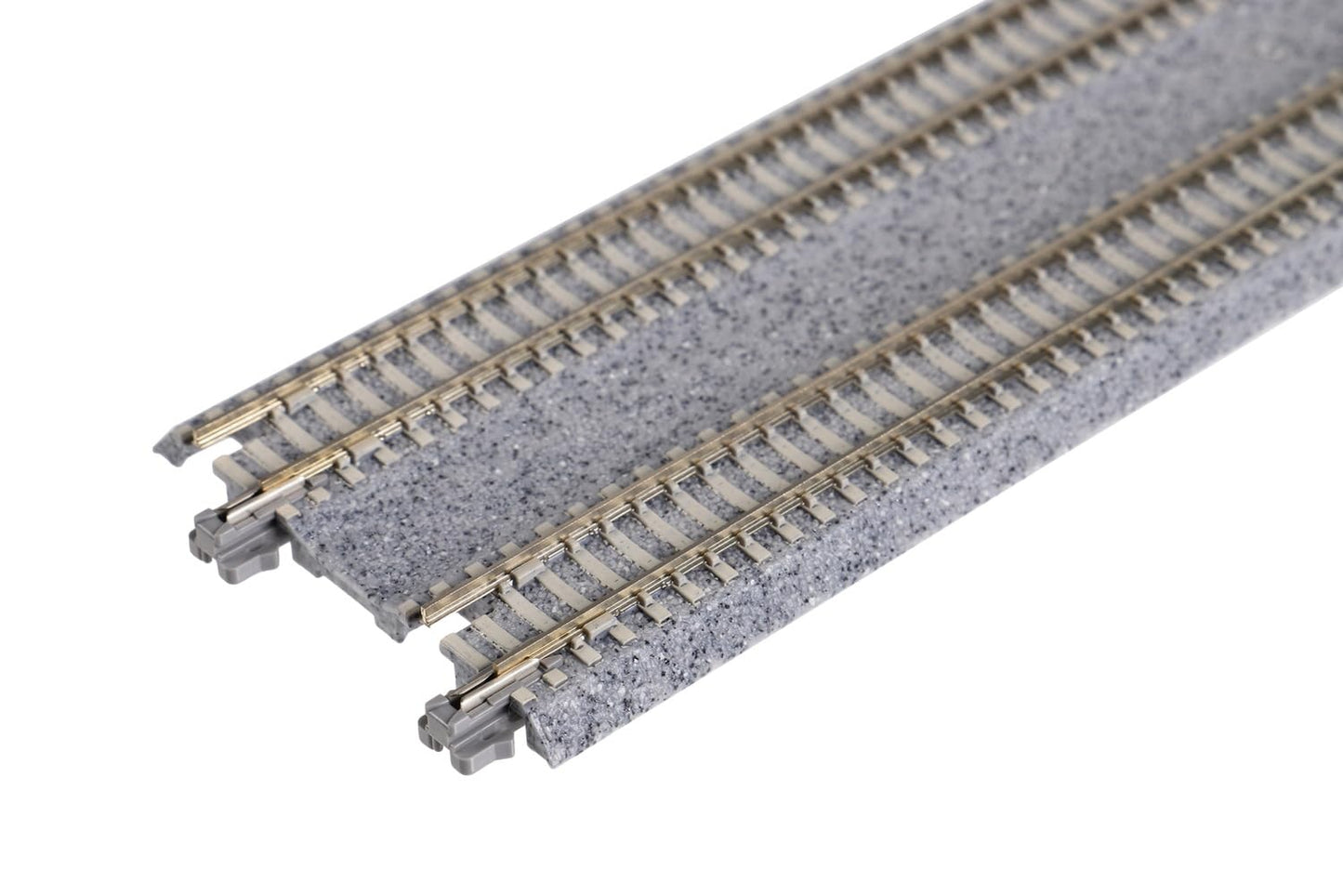 Kato UNITRACK Concrete Ties: Double Track Straight (2) – 1:160 Scale | KAT20004