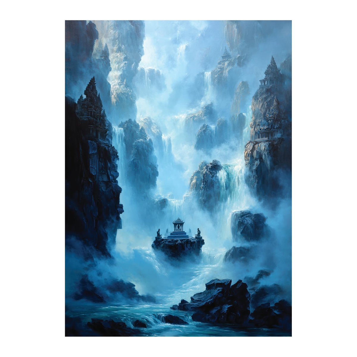 Katomula Island Art Card Sleeves – 100 Outer + 100 Inner Sleeves for MTG (Standard Size)