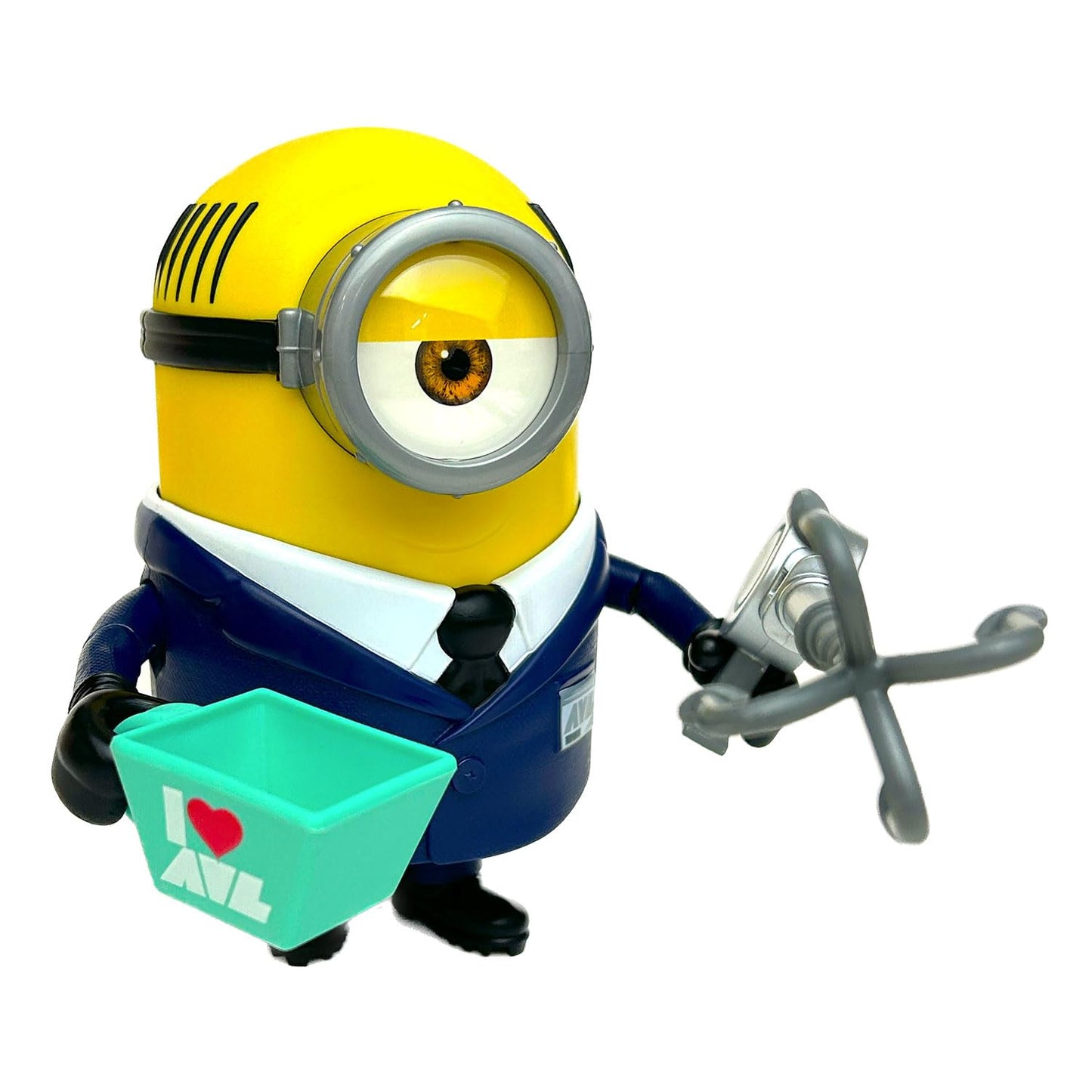 KAWADA AVL Agent Mel – Despicably Deluxe 5.5in Minion Figure (Despicable Me 4)